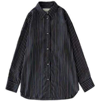 【早春新品】STUDIO NICHOLSON 26春季新品 ROUEN女士条纹衬衫