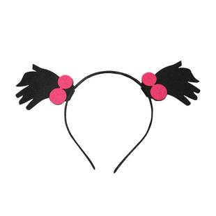 网红头饰可爱假发发箍可爱冲天辫子发卡拍照发饰小魔女蒙娜头箍女