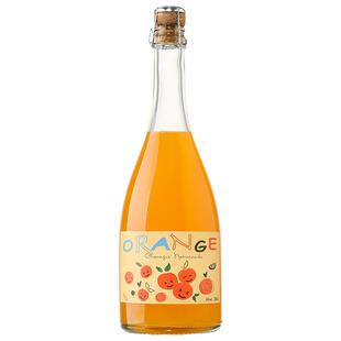 橘气满满橘子味起泡酒莫斯卡托甜酒气泡微醺女士低度果酒葡萄酒