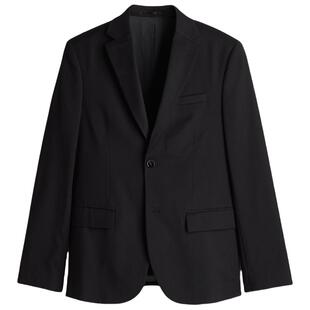 HM男装外套西服夏季标准版型单排扣西装上衣1256058
