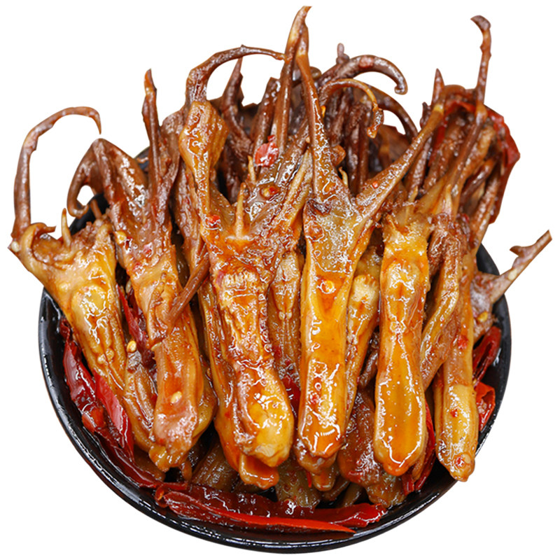 冷吃鸭舌,麻辣鲜香,滑嫩脆香下酒