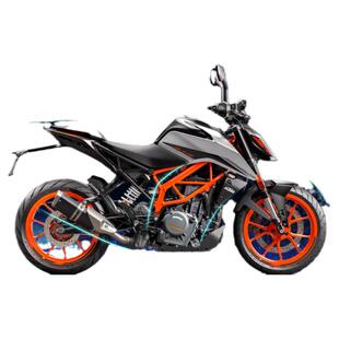 适用KTM杜克390DUKE仪表膜显示屏幕透明保护贴膜大灯熏黑防刮改装