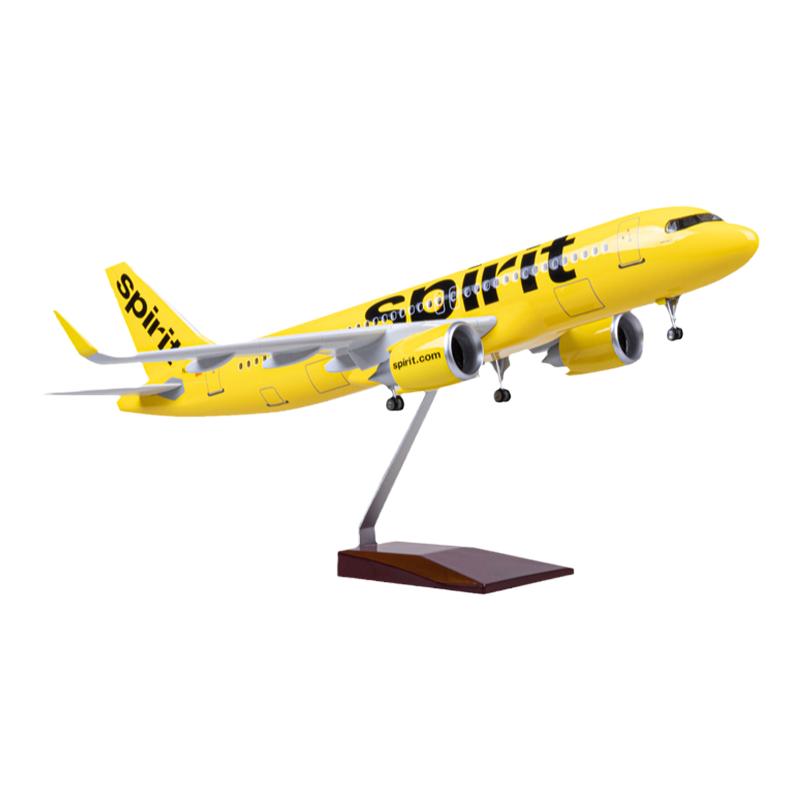 精神航空仿真客机模型飞机A320