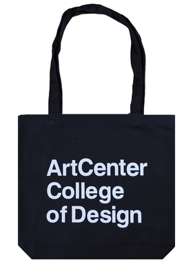 美国艺术中心设计学院男女单肩帆布包校园学生书包通勤收纳出游