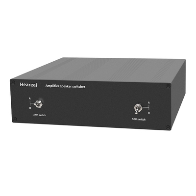 Passive Fully Lossless 2-Amplifier 2-Speaker Switcher