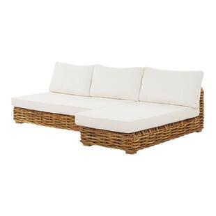 户外沙发庭院藤编休闲防水防晒露天阳光房茶几花园家具民宿露台