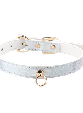 PUPPYRIDER幻彩蛇纹项圈女亚文化