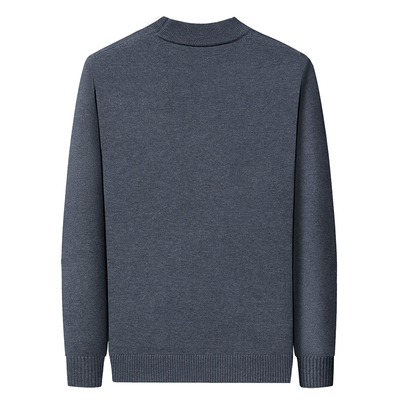 新款羊绒衫男士加厚高领毛衣保暖中年针织衫大码冬季打底羊毛衫