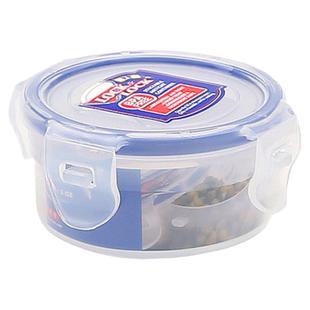 乐扣乐扣塑料保鲜盒小号饭盒迷你圆形防漏密封餐盒辅食盒100ml