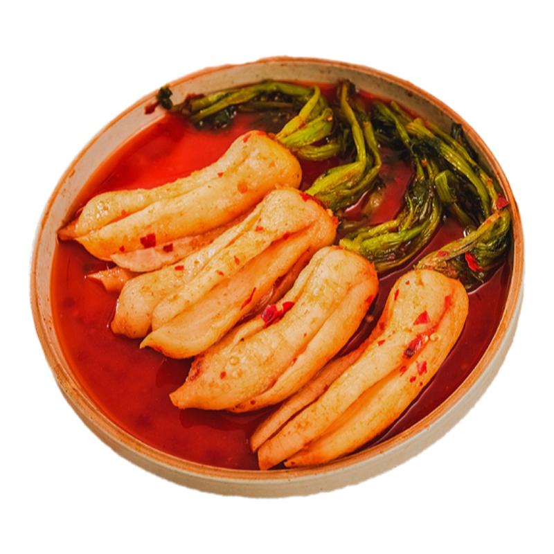 东北延边朝鲜族正宗韩式青年小萝卜咸菜泡菜下饭菜腌萝卜韩国450g
