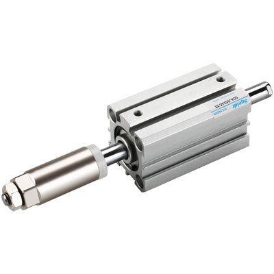 薄型可调行程内螺纹气缸