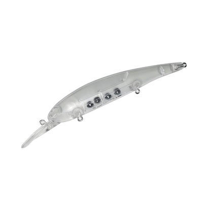 远投路亚饵浮水米诺无涂装鱼体