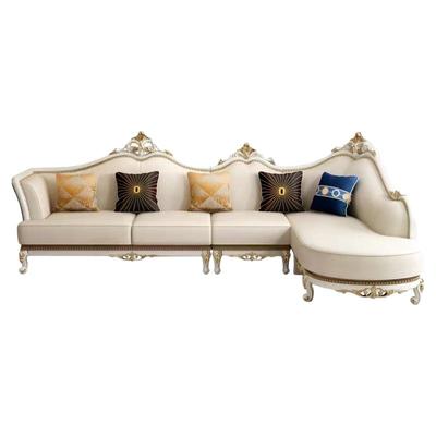 美式真皮沙发全实木头层牛皮