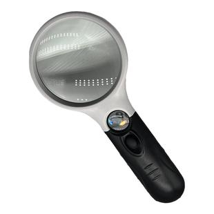 手持20倍放大镜儿童不伤眼专业款正品老人用阅读100倍超高清高倍扩大镜放大器光学玻璃家用维修用官方旗舰店