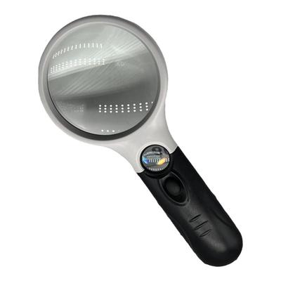 老人阅读带led灯放大镜高清