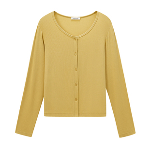 【罗纹假日-开衫套装】伊维斯莫代尔睡衣抗菌防螨家居服