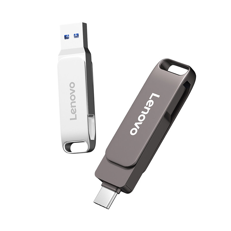 联想u盘typec双接口手机电脑两用128g大容量内存扩容优盘正品64gb