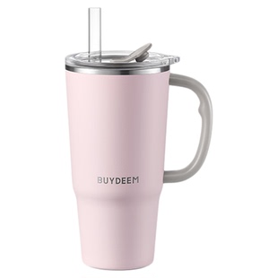 【现货】北鼎巨无霸吸管保温杯316L不锈钢大容量水杯随行保冷杯