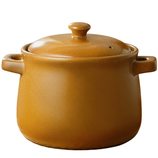 砂锅煲家用耐高温煲汤砂锅燃气灶专用无釉土砂锅食品级砂锅复古风