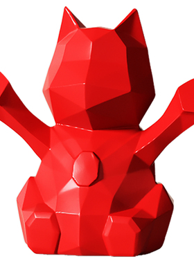 高档招财猫桌面装饰品摆件