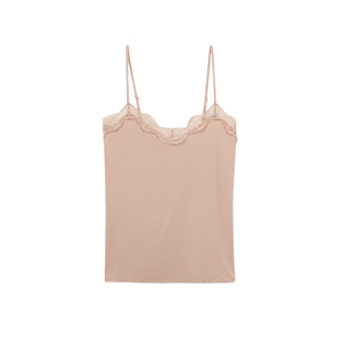 Intimissimi意舒漫性感蕾丝露背细肩带吊带睡衣打底上衣LTD2578