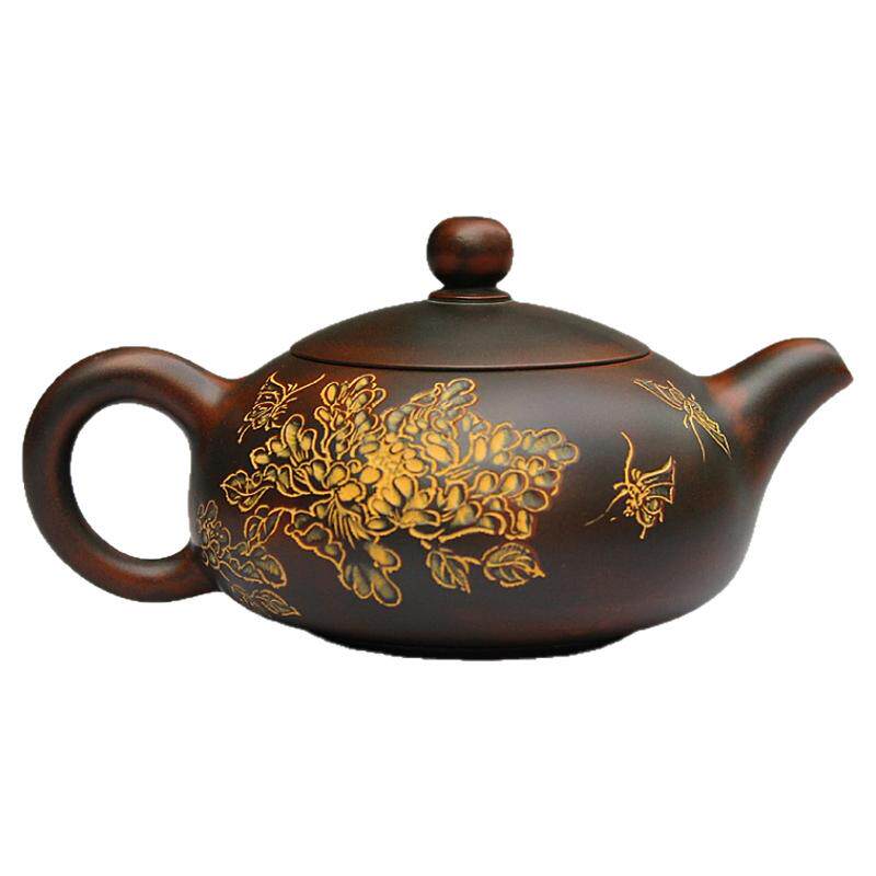 瑕疵捡漏特价钦州坭兴陶茶壶
