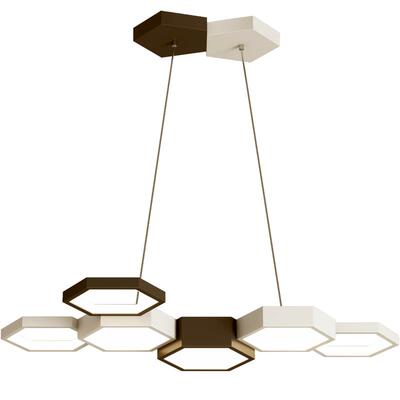 灯量餐厅吧台简约现代led吊灯