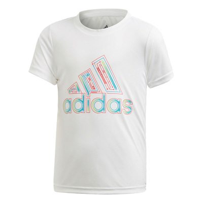 Adidas/阿迪达斯正品 夏季新款男小童运动型格短袖T恤 GG3577