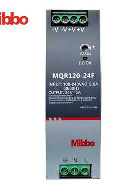 议价Mibbo米博开关电源MQR120-24F 75-12F150 240 480W220AC变压4