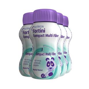 Fortini纽荃星高能量全营养配方液体奶水奶奶粉1-10岁原味*4