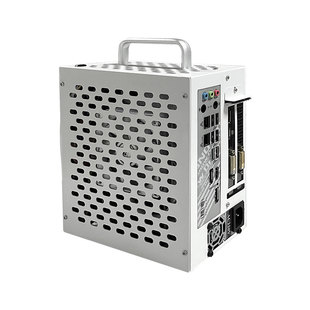 itx机箱主机itx立式机箱迷你电脑台式机外壳手提式巧美冰激凌