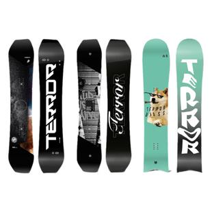 TERROR专业滑雪板单板刻滑板螺旋雪板快穿套装男非对称侧切全能板