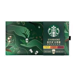 STARBUCKS星巴克 随星杯 超精品速溶咖啡2.7g*18杯