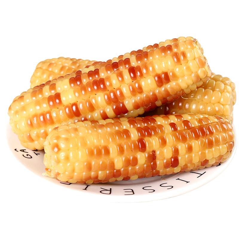 云南西双版纳香糯小玉米即食新鲜玉米真空装傣小花糯黏甜粘玉米棒