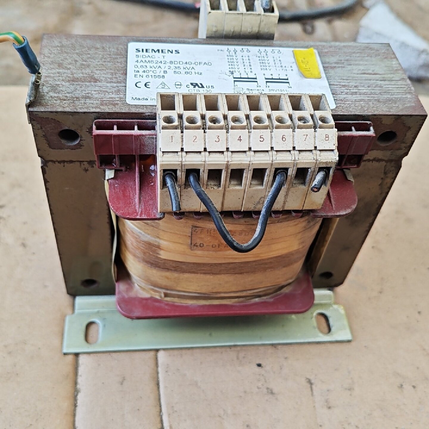 议价西门子变压器4AM5242-8DD40-0FA0，拆机的，功