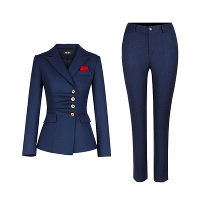 竹纤维西装套装商务高端西服