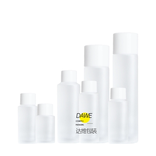 内塞分装瓶15ml20ml25ml30ml50ml100ml120ml白盖玻璃纯露旋盖空瓶