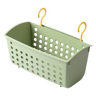 挂篮置物架悬挂式篮子厨房浴室筐挂篮塑料洗澡篮可挂式加厚收纳篮