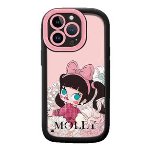 新款泡泡玛特molly手机壳适用苹果16pro手机壳简约13PRO防摔iphone15plus潮14卡通12pro少女11莫莉公主手机壳