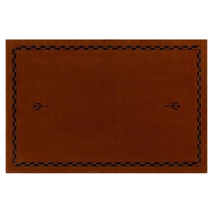 戟·手工枪刺地毯高级感客厅沙发毯卧室床边地垫红色复古风高密