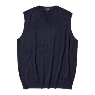 日本直邮Uniqlo Merino V领背心 480258优衣库