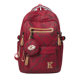 初中书包女生新款轻便高级感高中生大容量双肩包小学生超轻书包