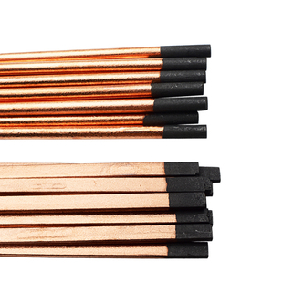 兮尔碳弧气刨碳棒8mm气刨枪电极焊接碳棒条10mm石墨棒圆/扁炭棒