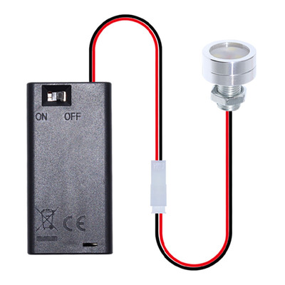 超亮3VLED电池灯泡小型LED灯珠灯笼DIY创意手工迷你装饰灯带开关