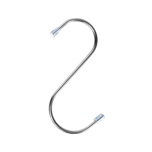 厨房s勾挂钩不锈钢衣柜无痕Z型门后挂钩大号小号实心S钩晒腊肉钩