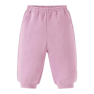 [远红外发热]迷你巴拉巴拉男女童抑菌抓绒保暖蹦蹦裤2025冬装新款