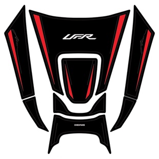 适用于豪爵UFR150/UHR150橡胶油箱贴改装油箱盖贴贴纸保护贴配件