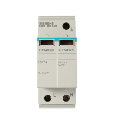 西门子浪涌保护器II级/1+1 2P20KA 防雷器 5SD7462-3CR