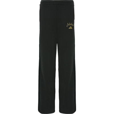 Adidas/阿迪达斯正品2025女士休闲时尚亲肤柔软针织喇叭裤KR0417