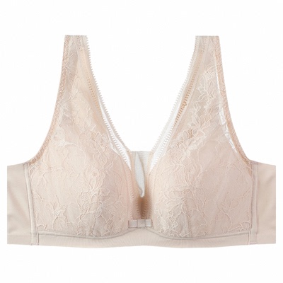 抹胸式文胸安莉芳无钢圈大胸显小